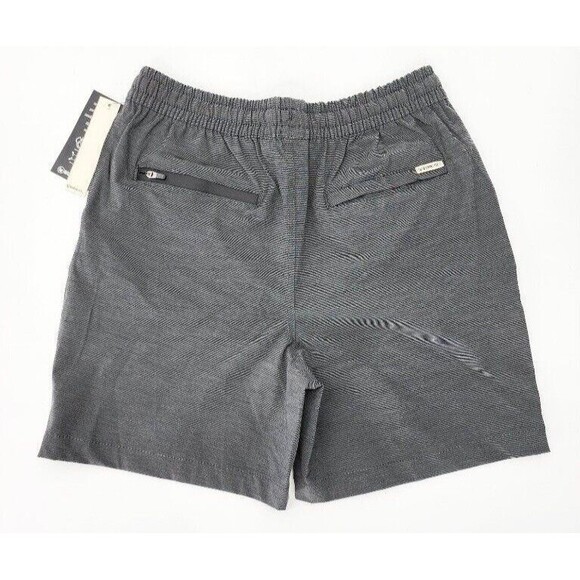 Burnside Shorts, Hybrid Series Sunday Short, Sofa to Surf - Charcoal, Boys 10-12 - Picture 8 of 10